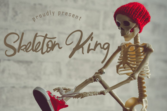 Skeleton King Font