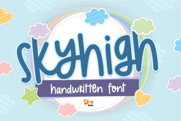 Skyhigh Font Poster 1