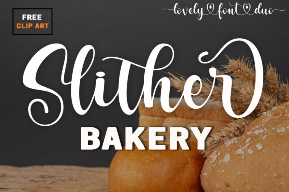 Slither Bakery Font Poster 1
