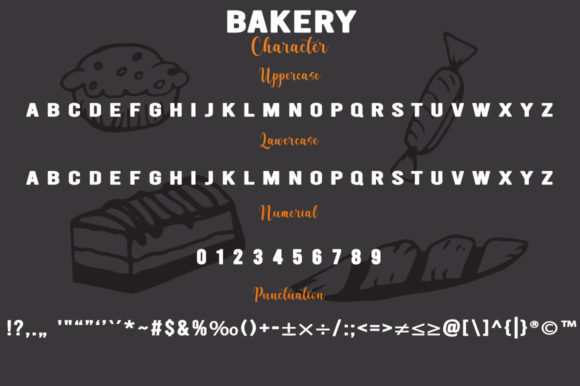 Slither Bakery Font Poster 7