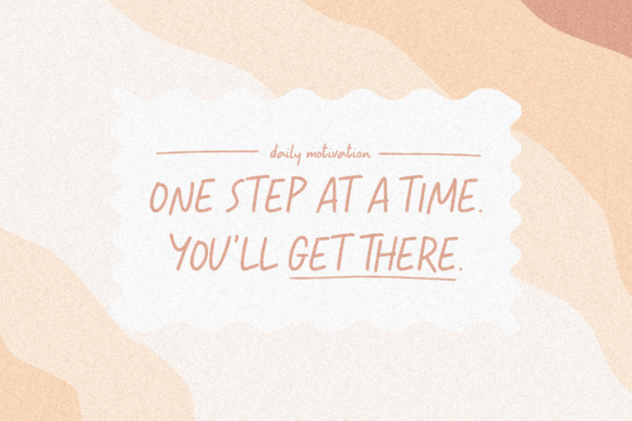 Slowly Life Font Poster 3