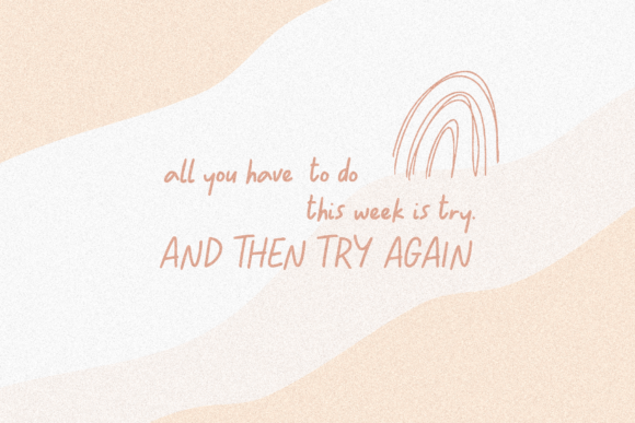 Slowly Life Font Poster 5