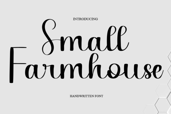 Small Farmhouse Font