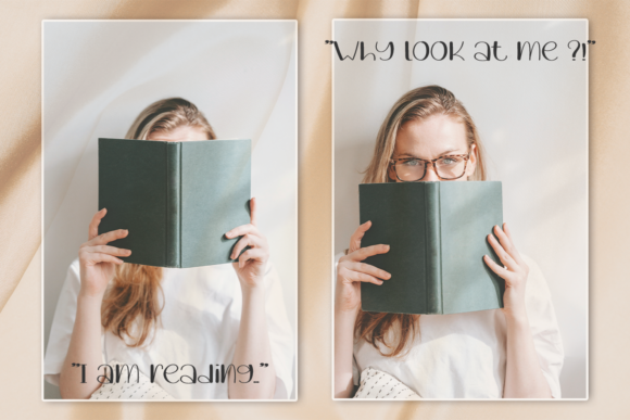 Smart People Font Poster 2