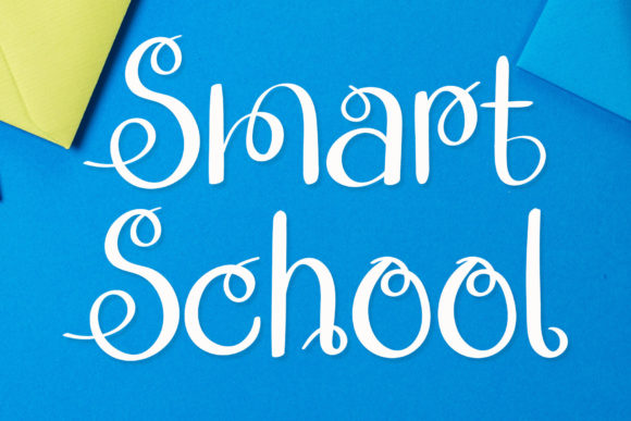 Smart School Font Poster 1