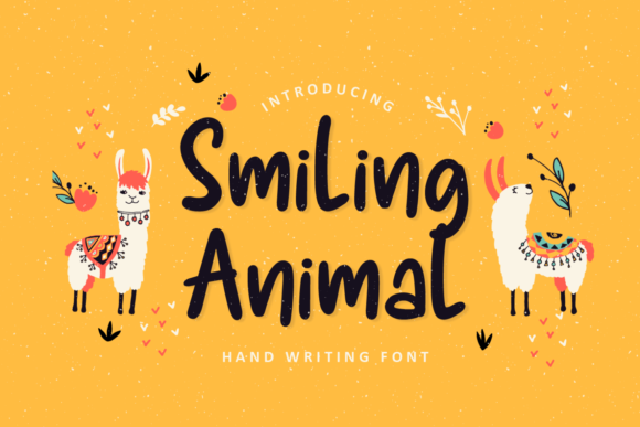 Smilling Animal Font