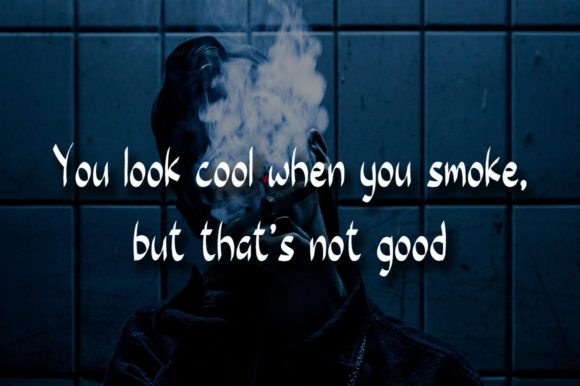 Smoky Font Poster 2