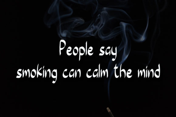 Smoky Font Poster 3