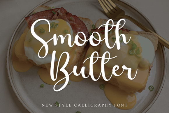 Smooth Butter Font Poster 1