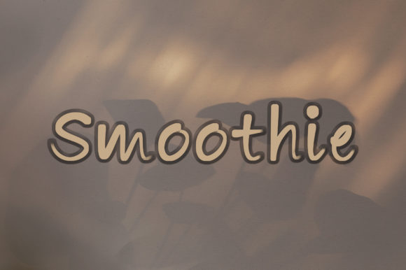 Smoothie Font