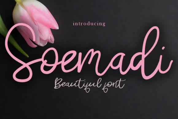 Soemadi Font Soemadi Font Poster 1