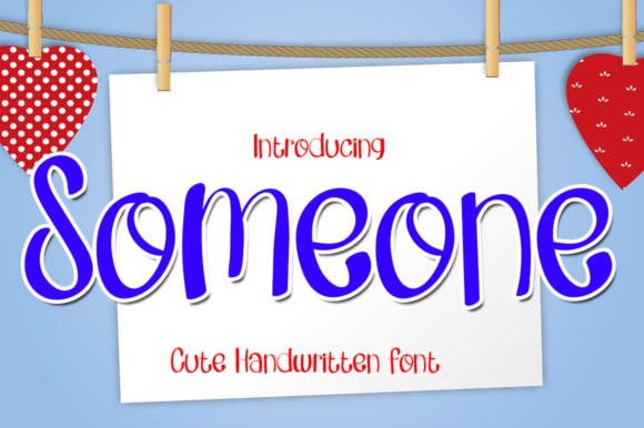 Someone Font Poster 1