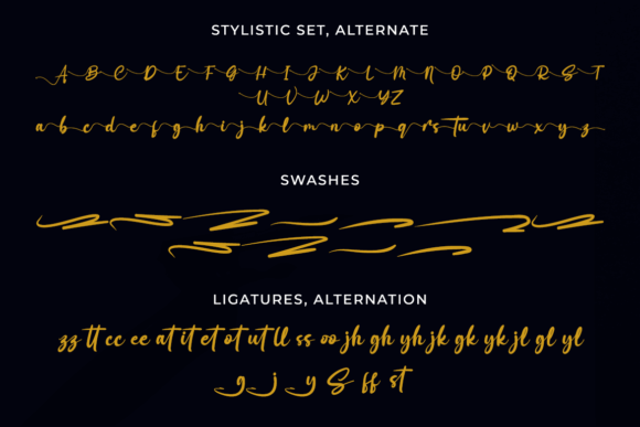 Soothing Font Poster 13