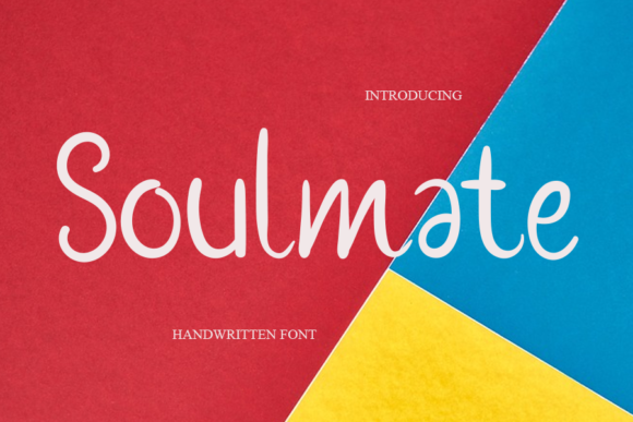 Soulmate Font Poster 1