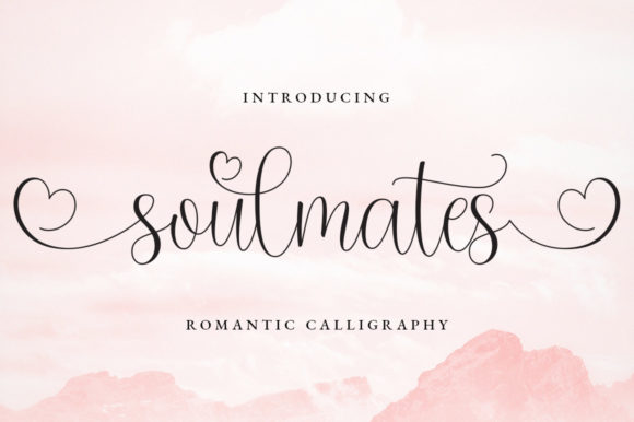 Soulmates Font Poster 1