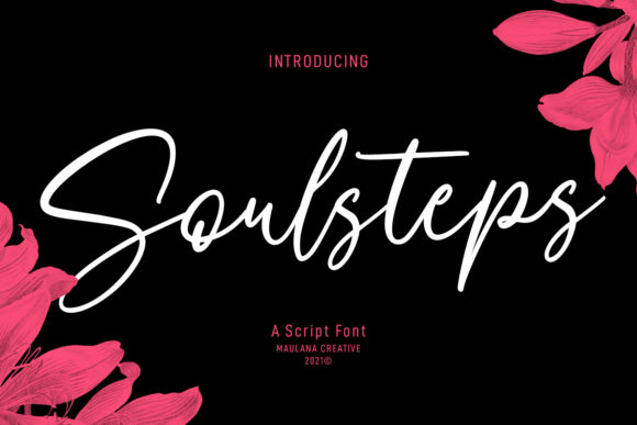 Soulsteps Font Poster 1