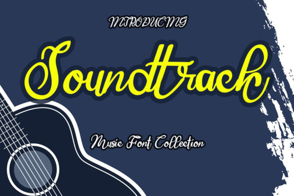 Soundtrack Font Poster 1