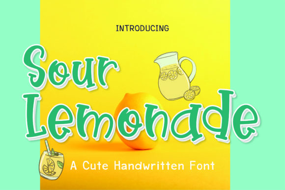 Sour Lemonade Font Poster 1