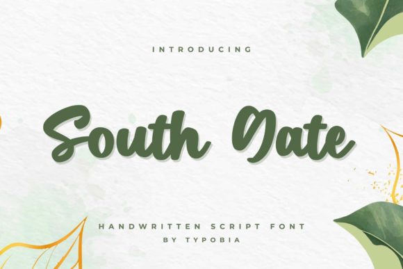 South Gate Font Poster 1