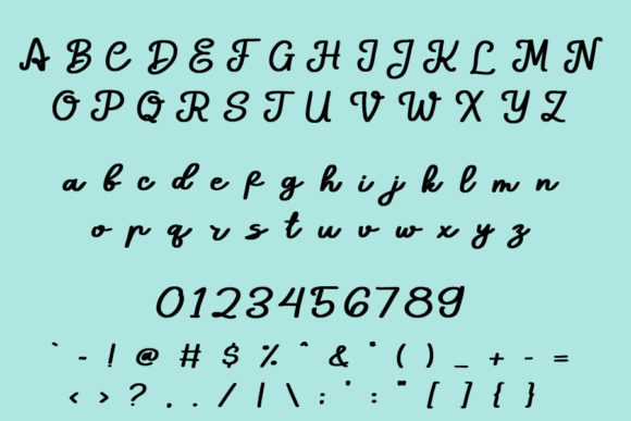 South Sumatera Font Poster 2