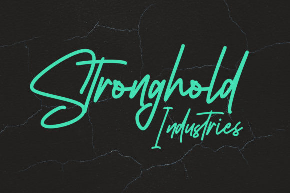 Southavely Script Font Poster 3