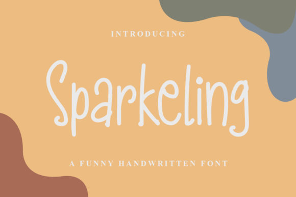 Sparkeling Font Poster 1