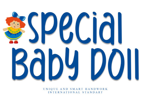 Special Baby Doll Font Poster 1
