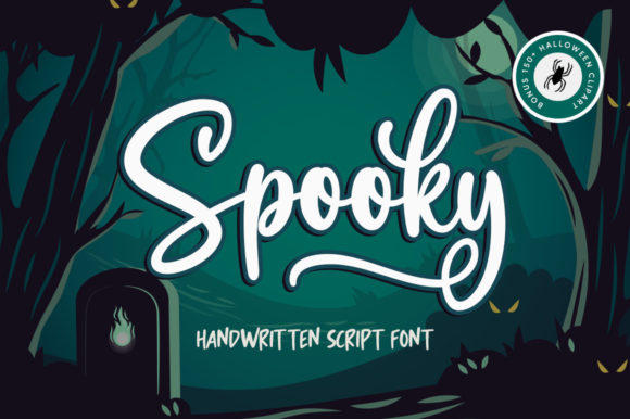 Spooky Font Poster 1