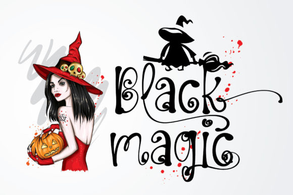 Spooky Sweety Font Poster 6