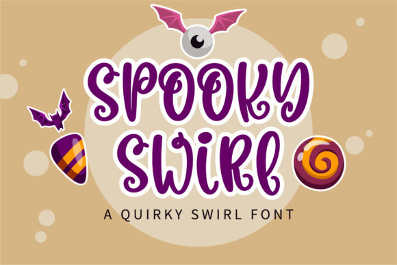 Spooky Swirl Font