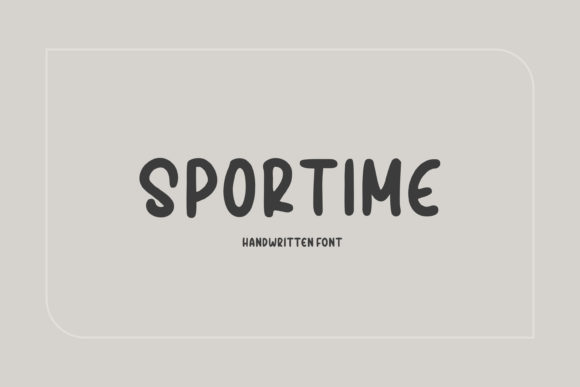 Sportime Font