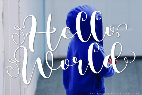 Star Hill Font Poster 2