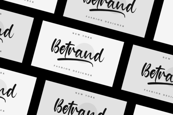 Stargold Font Poster 4