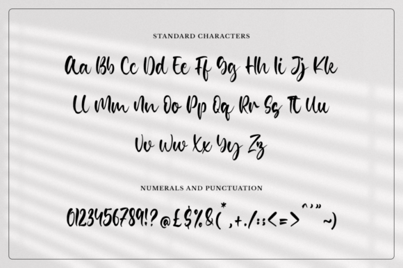 Stargold Font Poster 10
