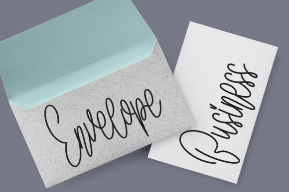 Stay Signature Font Poster 3