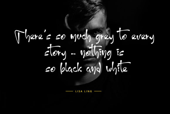 Story Basty Quirky Handwritten Font Poster 2
