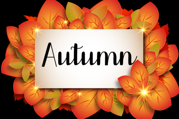 Story September Font Poster 3