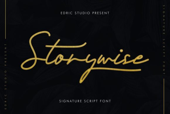 Storywise Font Poster 1