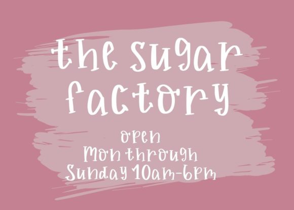 Strawberry Milkshake Font Poster 2