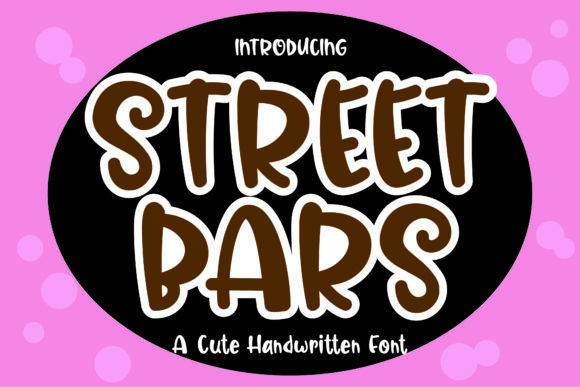 Street Bars Font