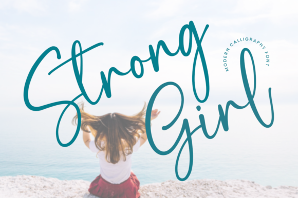 Strong Girl Font Poster 1