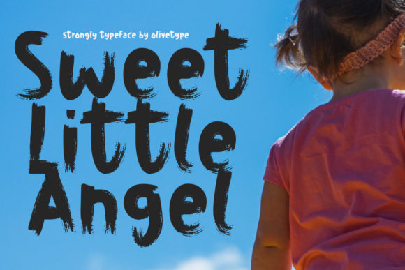 Strongly Font Poster 2