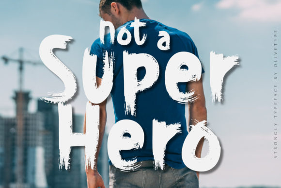 Strongly Font Poster 3
