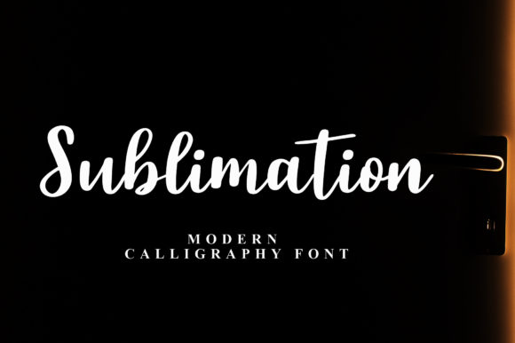 Sublimation Font