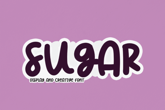 Sugar Font Poster 1