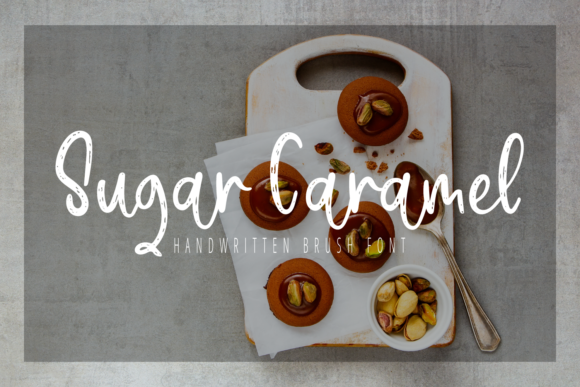 Sugar Caramel Font Sugar Caramel Font Poster 1