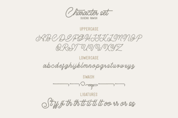 Sugeng Rawuh Font Poster 8