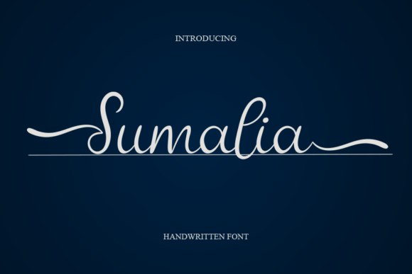 Sumalia Font Poster 1