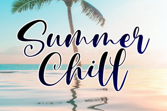 Summer Chill Font Poster 1