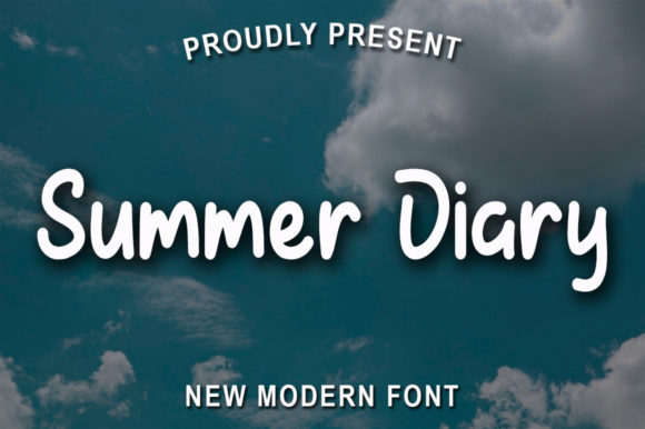 Summer Diary Font Poster 1
